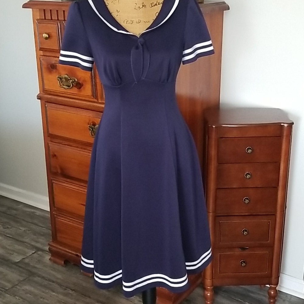 Pin up sailor dress
